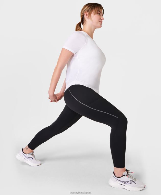 Sweaty Betty 女性 サーマ ブースト 2.0 7/8 ランニング レギンス L4RHF715 衣類 黒