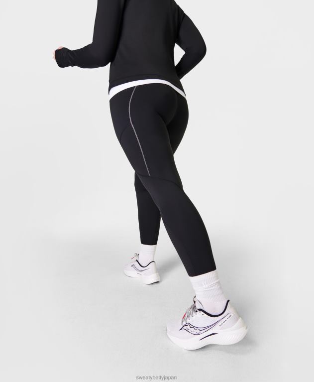 Sweaty Betty 女性 サーマ ブースト 2.0 ランニング レギンス L4RHF698 衣類 黒