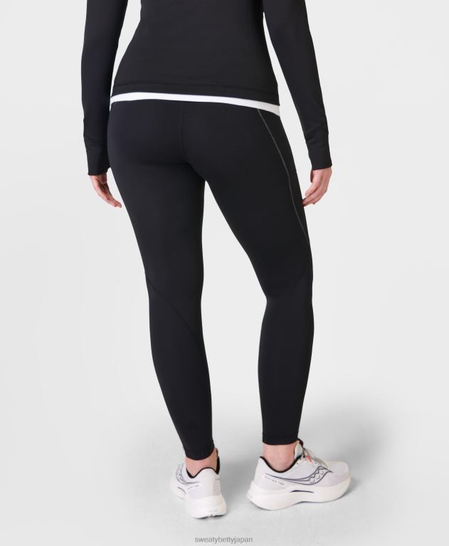 Sweaty Betty 女性 サーマ ブースト 2.0 ランニング レギンス L4RHF698 衣類 黒