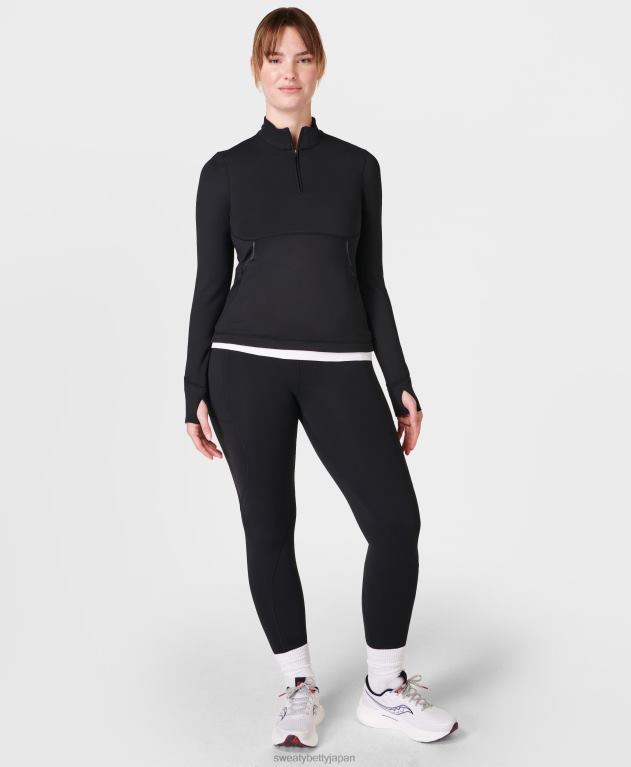 Sweaty Betty 女性 サーマ ブースト 2.0 ランニング レギンス L4RHF698 衣類 黒