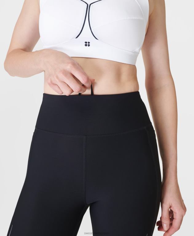 Sweaty Betty 女性 ゼロ グラビティ 7/8 イルミネーション ランニング レギンス L4RHF486 衣類 黒