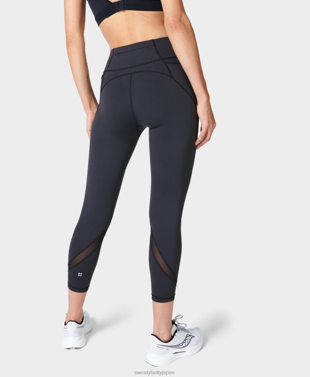 Sweaty Betty 女性 パワーアイコン 7/8 レギンス L4RHF515 衣類 黒