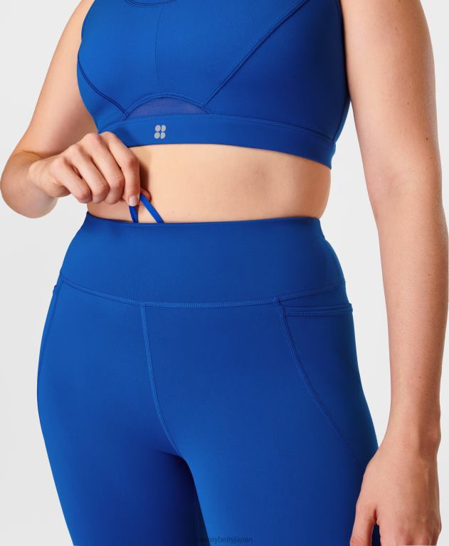 Sweaty Betty 女性 パワーアイコン 7/8 レギンス L4RHF516 衣類 ライトニングブルー