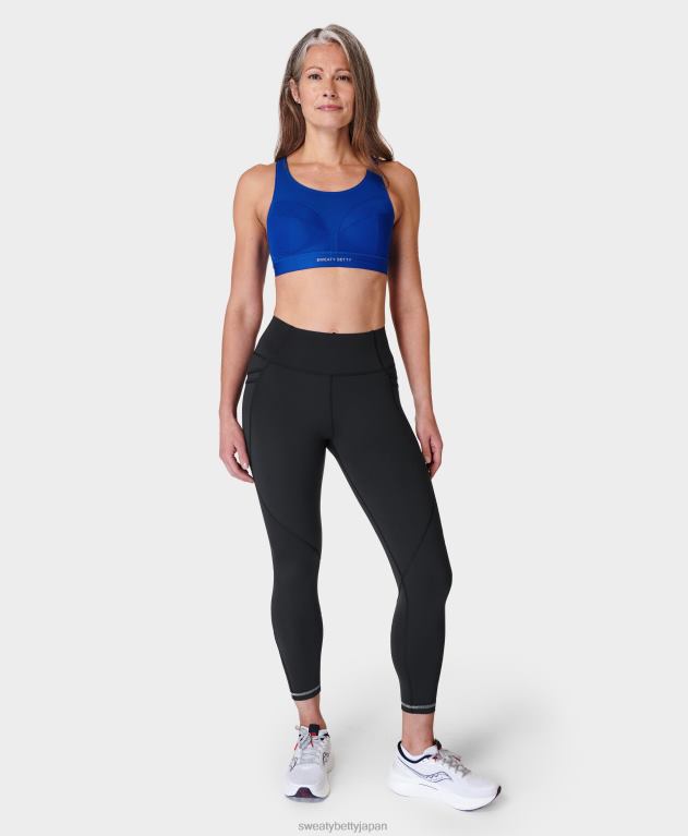 Sweaty Betty 女性 パワプロ7/8 トレーニングレギンス L4RHF87 衣類 黒