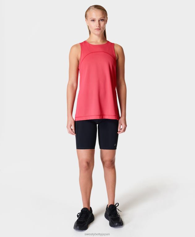 Sweaty Betty 女性 ライトスピードランニングタンクトップ L4RHF1007 衣類 オデッセイピンク