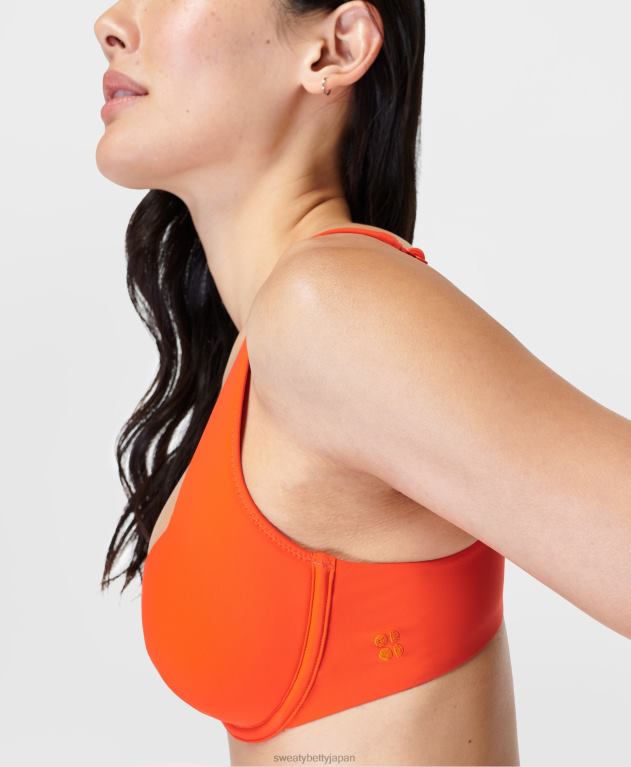 Sweaty Betty 女性 ラグーナ エクストラ ライフ アンダーワイヤー ビキニトップ L4RHF1019 衣類 火の鳥