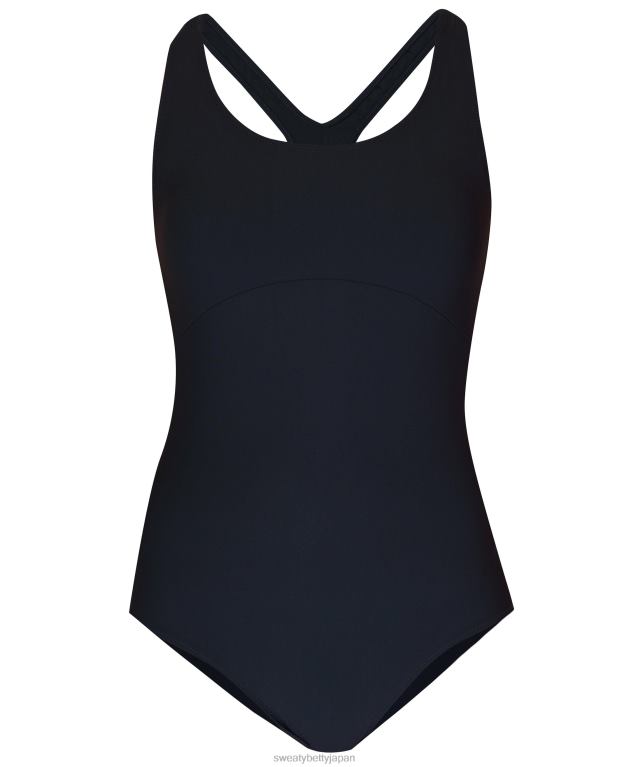 Sweaty Betty 女性 オーシャンエクストラライフパフォーマンス水着 L4RHF103 衣類 黒