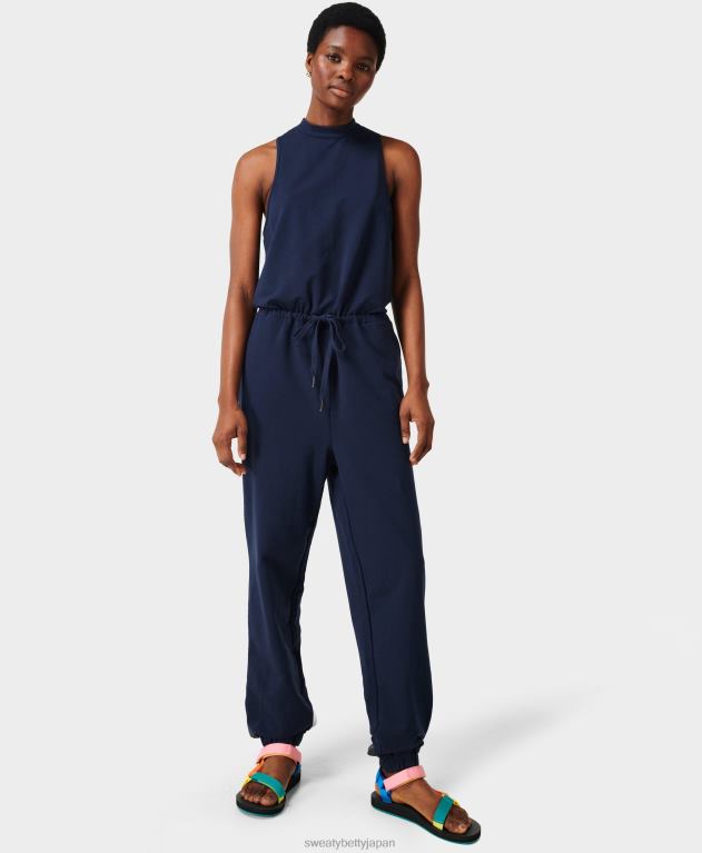 Sweaty Betty 女性 カヤジャンプスーツ L4RHF1090 衣類 ネイビーブルー