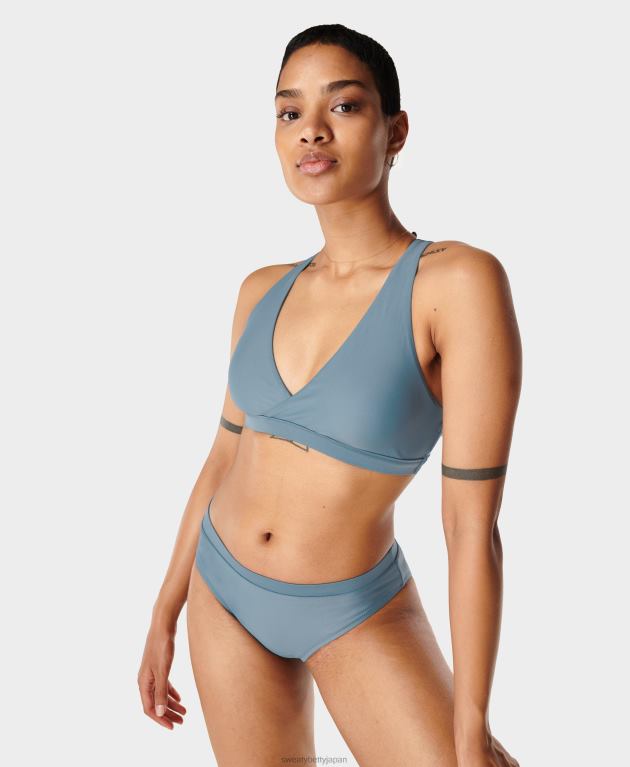 Sweaty Betty 女性 コーラルビキニトップ L4RHF1096 衣類 ステラブルー