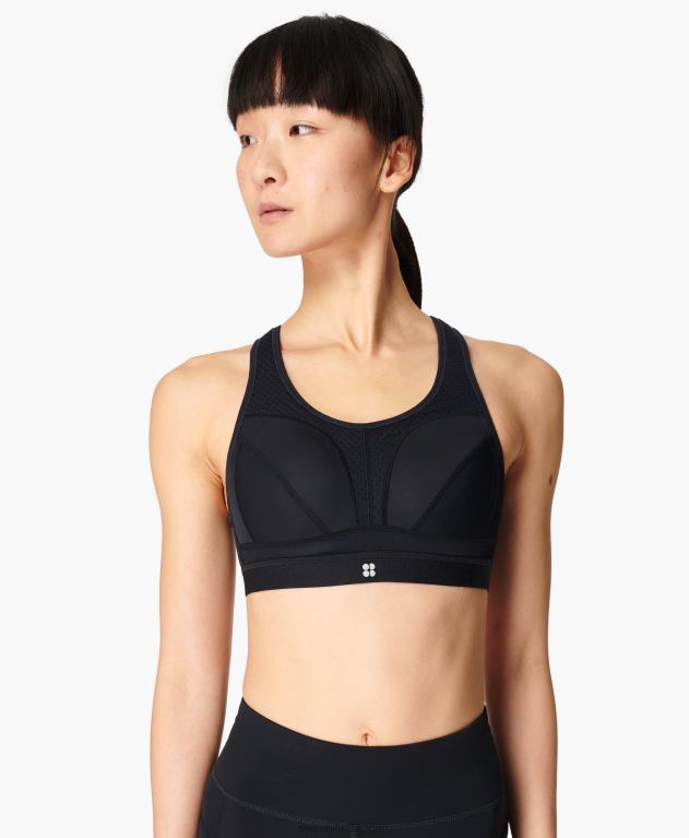 Sweaty Betty 女性 勝利のスポーツブラ L4RHF1111 衣類 黒