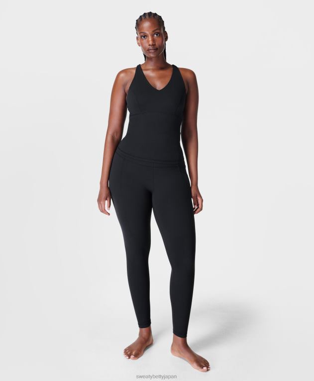 Sweaty Betty 女性 スーパーソフトヨガレギンス L4RHF119 衣類 黒