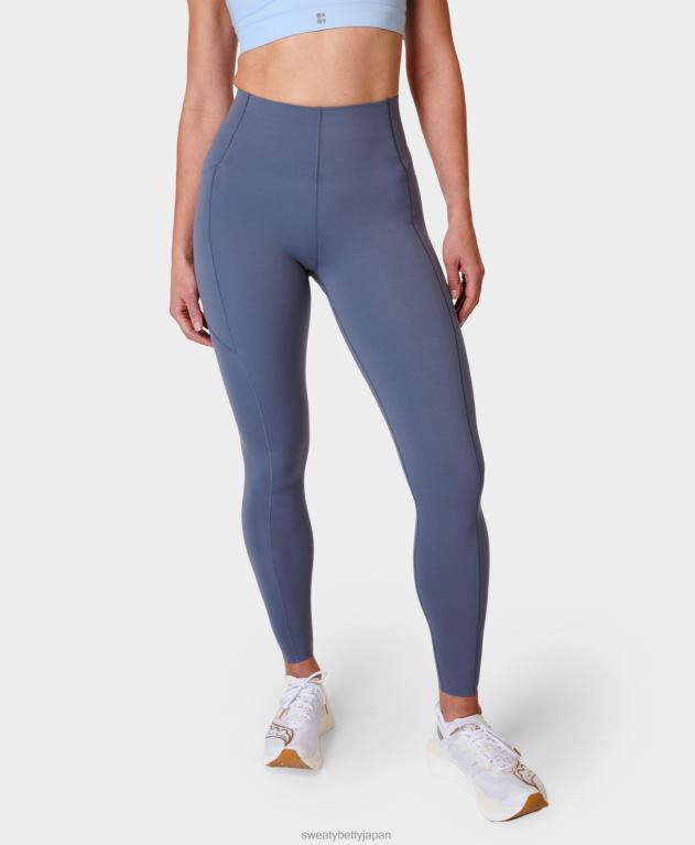 Sweaty Betty 女性 パワー ウルトラスカルプト ハイウエスト ワークアウト レギンス L4RHF138 衣類 無限の青