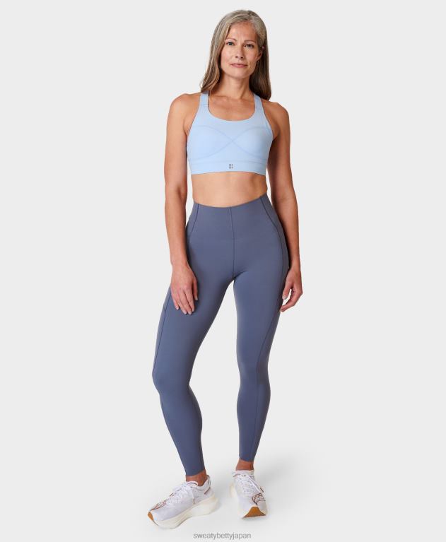 Sweaty Betty 女性 パワー ウルトラスカルプト ハイウエスト ワークアウト レギンス L4RHF138 衣類 無限の青