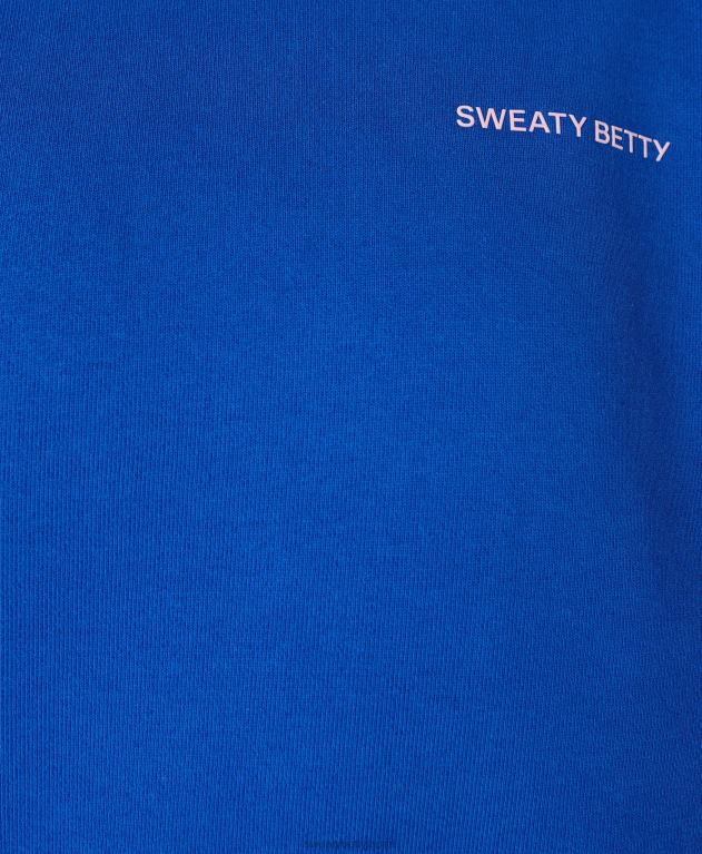 Sweaty Betty 女性 パワーハウススウェットシャツ L4RHF146 衣類 ライトニングブルー