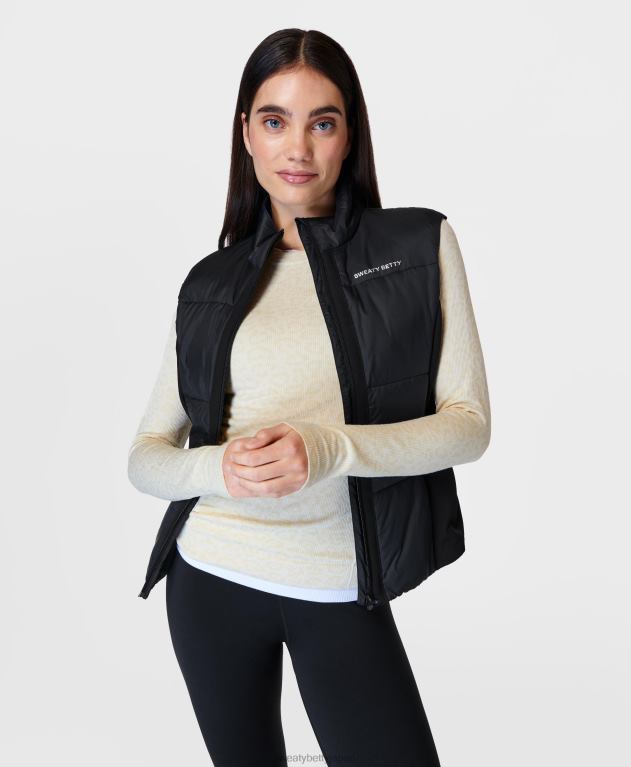 Sweaty Betty 女性 光沢のあるシームレスな長袖トップ L4RHF152 衣類 ベージュのヒョウマークジャカード