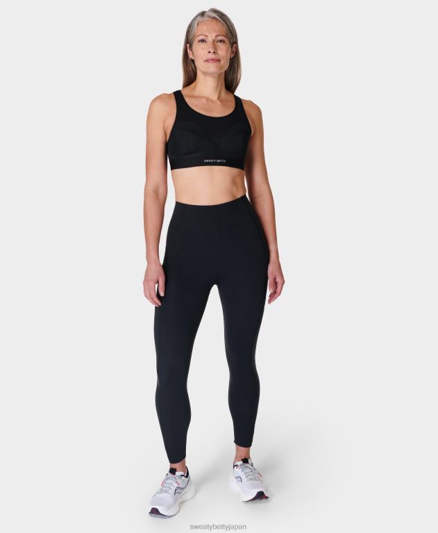 Sweaty Betty 女性 パワプロランニングブラ L4RHF210 衣類 黒