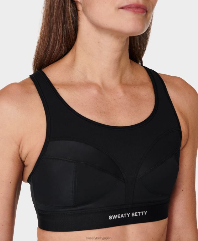 Sweaty Betty 女性 パワプロランニングブラ L4RHF210 衣類 黒