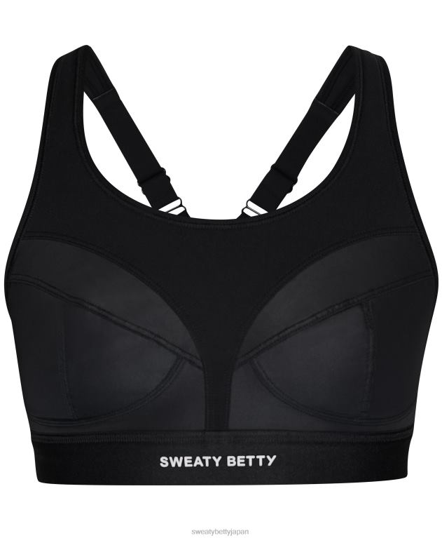 Sweaty Betty 女性 パワプロランニングブラ L4RHF210 衣類 黒