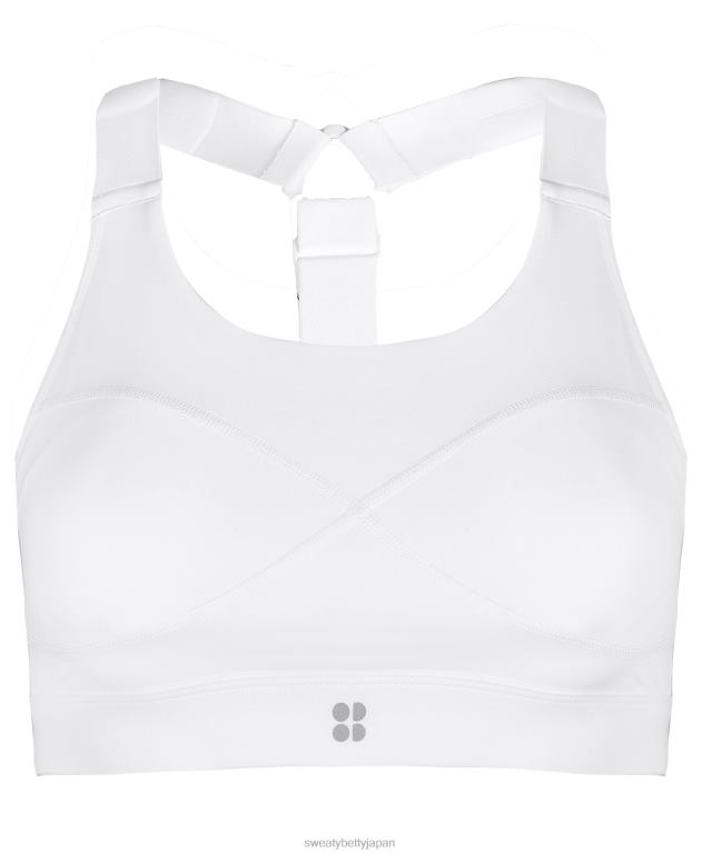 Sweaty Betty 女性 パワーミディアムサポートスポーツブラ L4RHF239 衣類 白