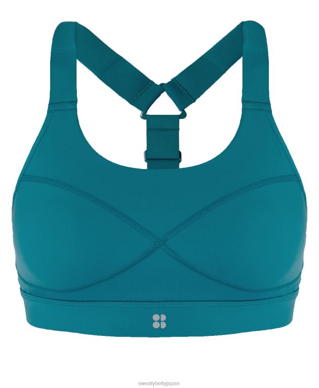 Sweaty Betty 女性 パワーミディアムサポートスポーツブラ L4RHF241 衣類 キャビンブルー