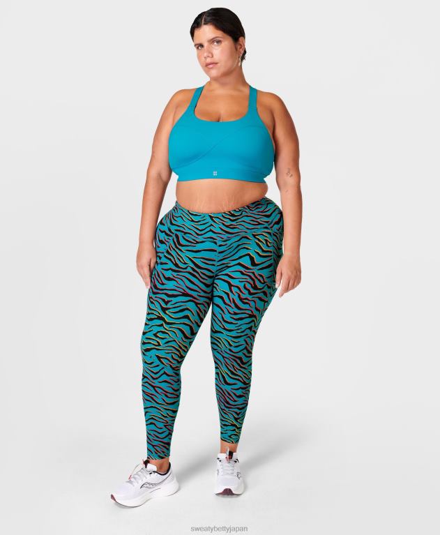 Sweaty Betty 女性 パワーミディアムサポートスポーツブラ L4RHF242 衣類 フューチャーブルー