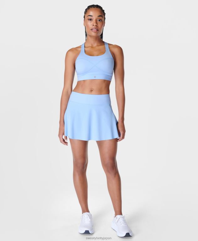 Sweaty Betty 女性 パワーミディアムサポートスポーツブラ L4RHF251 衣類 フィルターブルー