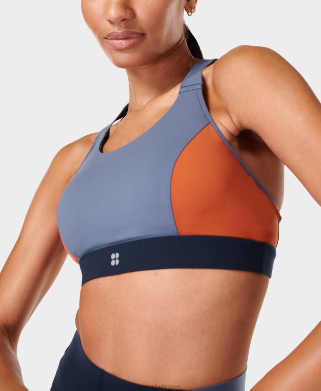 Sweaty Betty 女性 パワーミディアムサポートスポーツブラ L4RHF258 衣類 無限の青