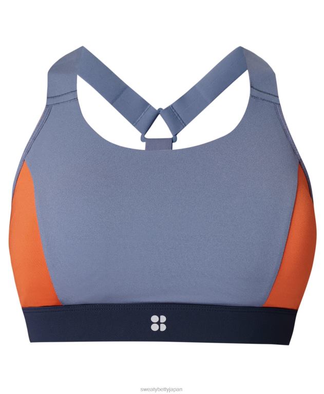 Sweaty Betty 女性 パワーミディアムサポートスポーツブラ L4RHF258 衣類 無限の青