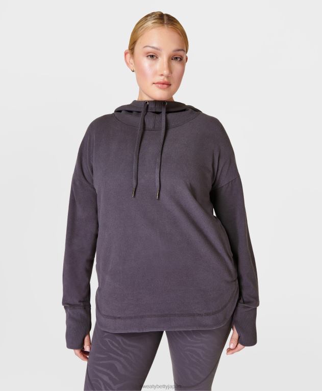 Sweaty Betty 女性 エスケープラックスフリースパーカー L4RHF297 衣類 アーバングレー