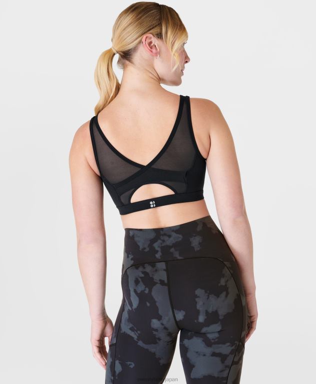 Sweaty Betty 女性 パワーアイコントレインブラ L4RHF310 衣類 黒