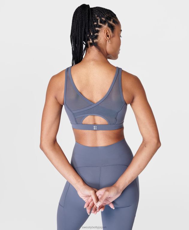 Sweaty Betty 女性 パワーアイコントレインブラ L4RHF312 衣類 無限の青