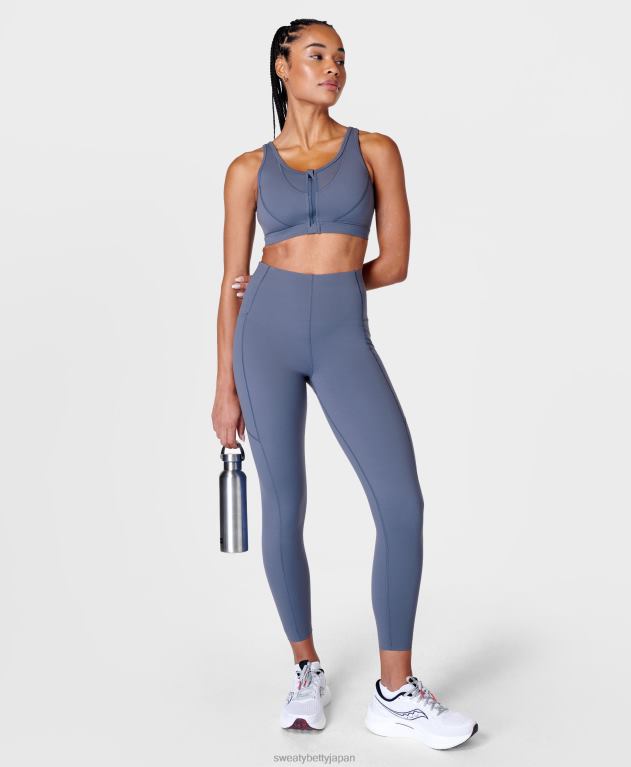 Sweaty Betty 女性 パワーアイコントレインブラ L4RHF312 衣類 無限の青