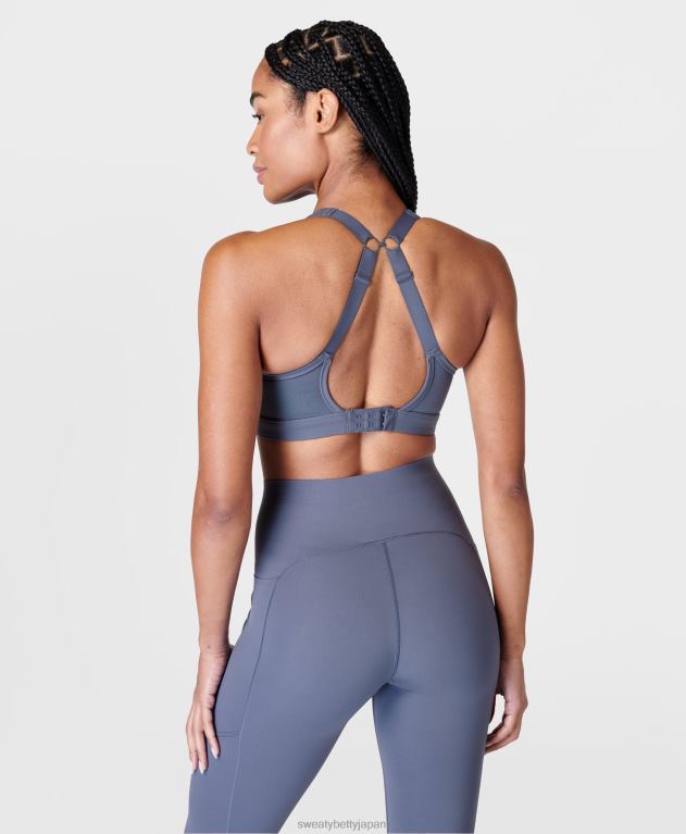 Sweaty Betty 女性 パワーアイコンランニングブラ L4RHF315 衣類 無限の青