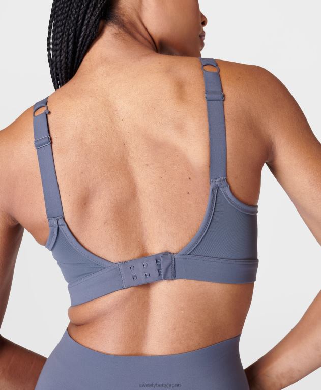 Sweaty Betty 女性 パワーアイコンランニングブラ L4RHF315 衣類 無限の青