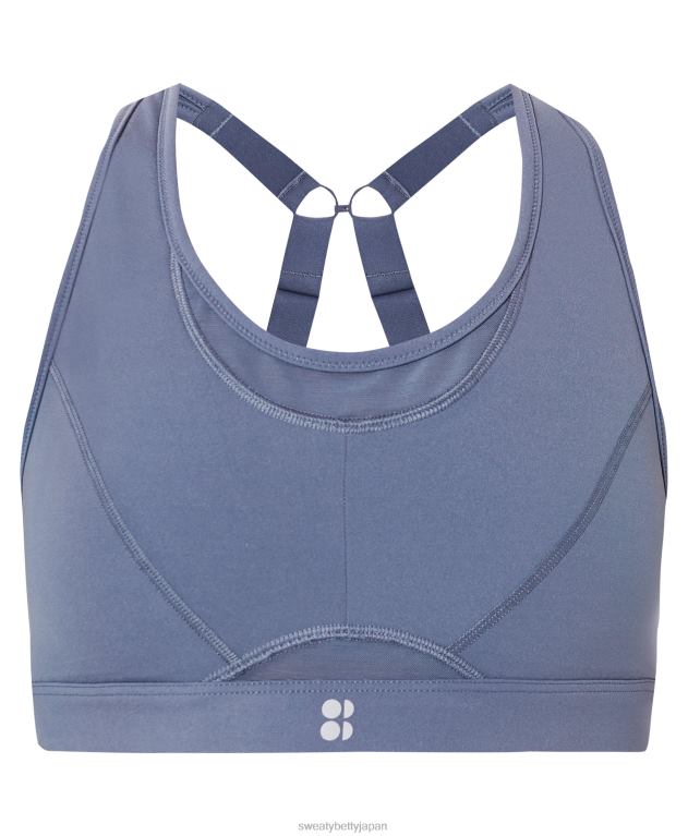 Sweaty Betty 女性 パワーアイコンランニングブラ L4RHF315 衣類 無限の青