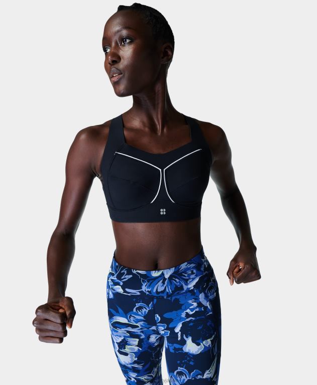 Sweaty Betty 女性 無重力ランニングブラ L4RHF389 衣類 黒