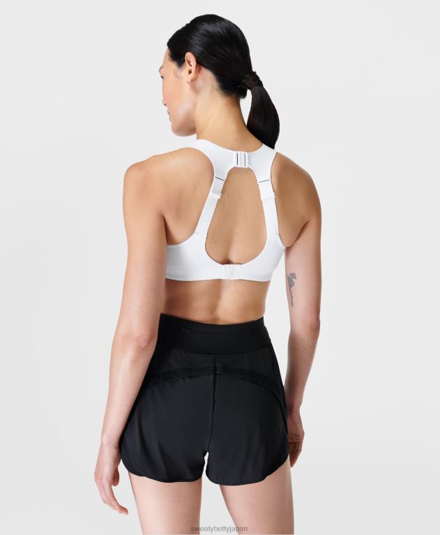 Sweaty Betty 女性 無重力ランニングブラ L4RHF390 衣類 白