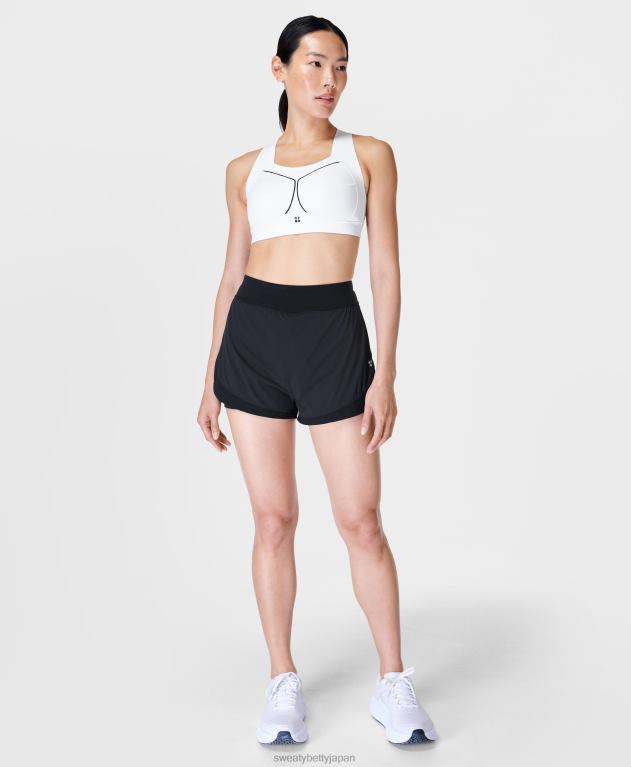 Sweaty Betty 女性 無重力ランニングブラ L4RHF390 衣類 白