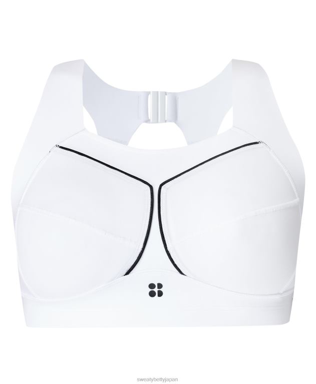 Sweaty Betty 女性 無重力ランニングブラ L4RHF390 衣類 白