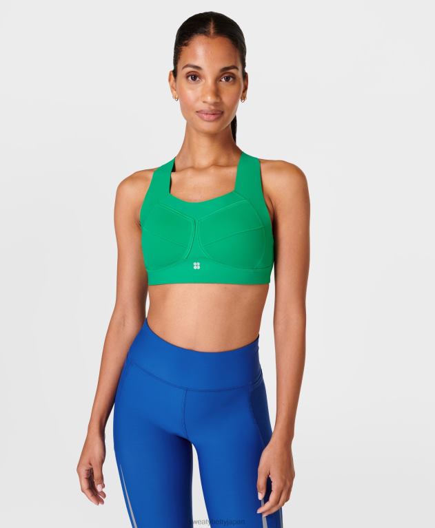 Sweaty Betty 女性 無重力ランニングブラ L4RHF392 衣類 エレクトログリーン