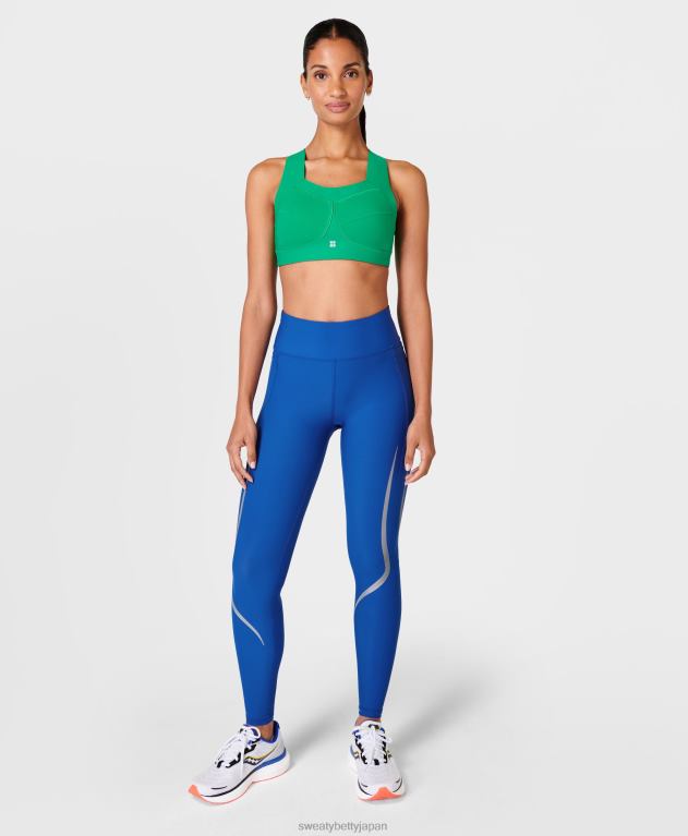 Sweaty Betty 女性 無重力ランニングブラ L4RHF392 衣類 エレクトログリーン