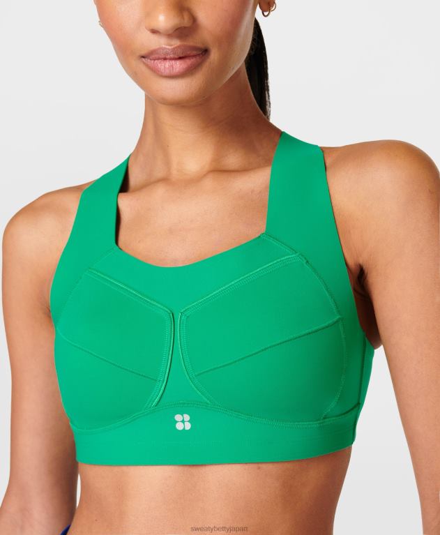 Sweaty Betty 女性 無重力ランニングブラ L4RHF392 衣類 エレクトログリーン