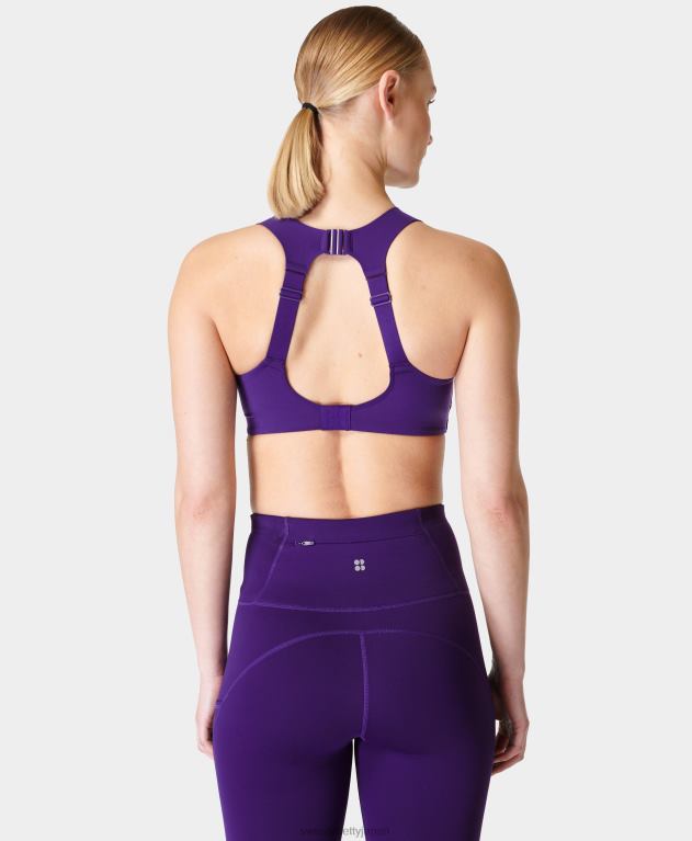 Sweaty Betty 女性 無重力ランニングブラ L4RHF393 衣類 天の紫