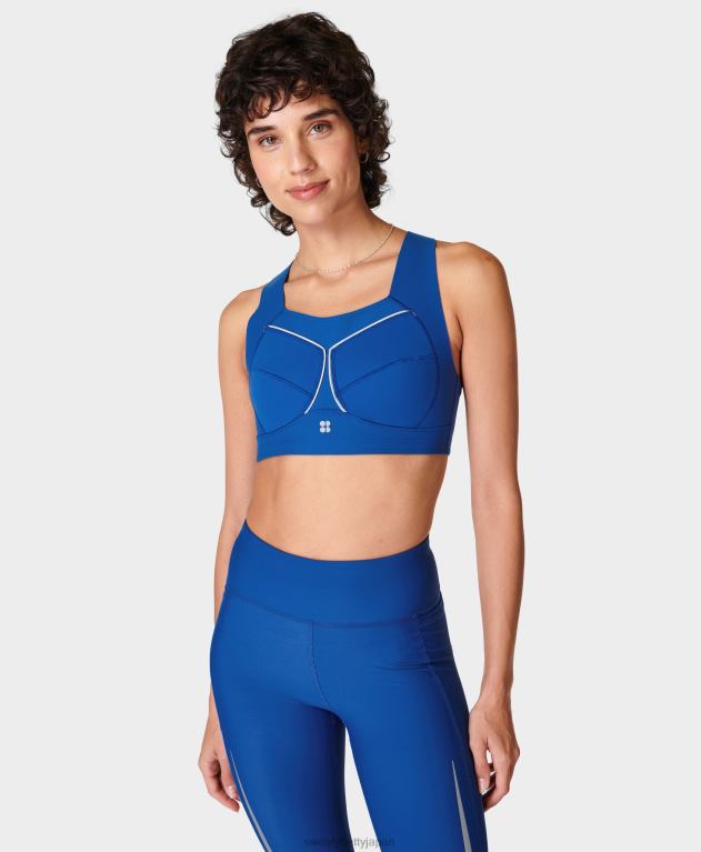 Sweaty Betty 女性 無重力ランニングブラ L4RHF394 衣類 ライトニングブルー