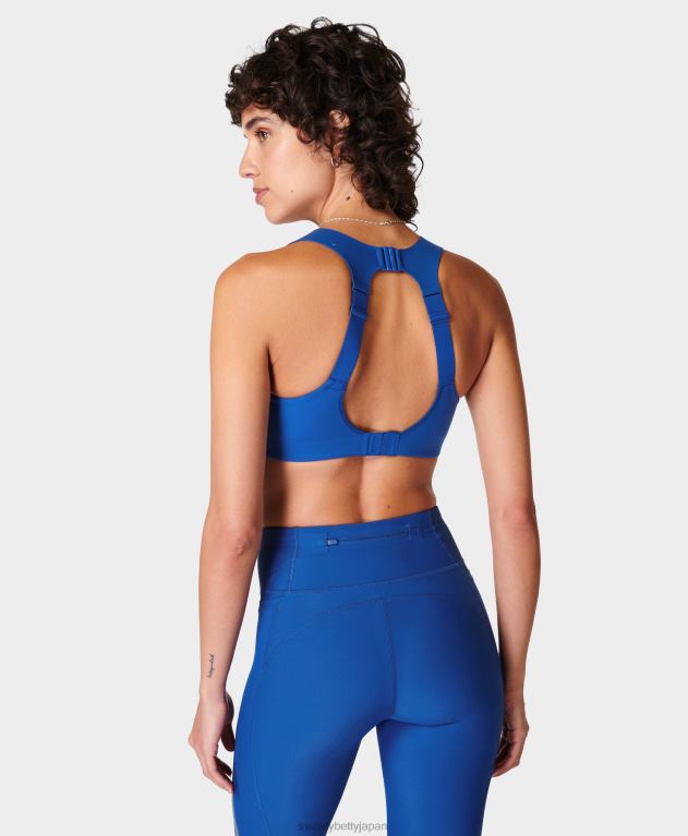 Sweaty Betty 女性 無重力ランニングブラ L4RHF394 衣類 ライトニングブルー