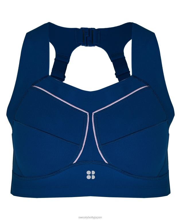 Sweaty Betty 女性 無重力ランニングブラ L4RHF398 衣類 藍色