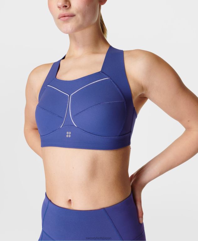 Sweaty Betty 女性 無重力ランニングブラ L4RHF402 衣類 時間青