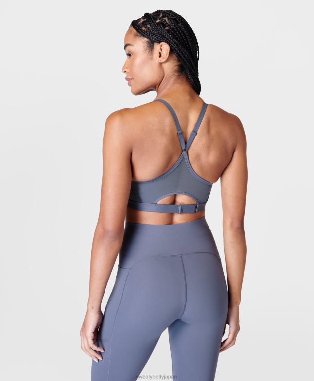 Sweaty Betty 女性 パワーアイコンスタジオブラ L4RHF405 衣類 無限の青