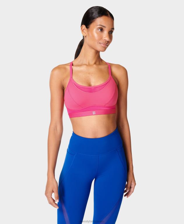 Sweaty Betty 女性 パワーアイコンスタジオブラ L4RHF406 衣類 パンクピンク