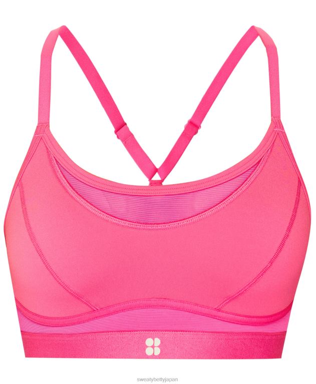 Sweaty Betty 女性 パワーアイコンスタジオブラ L4RHF406 衣類 パンクピンク